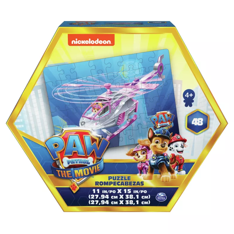 Dėlionė PAW Patrol: Filmas, 48 dalių, Chase, nuo 4 metų