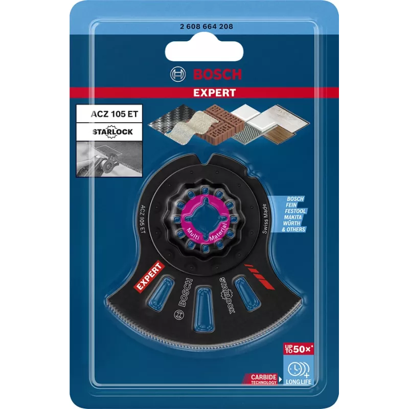Bosch Expert ACZ 105 ET segmentinis pjūklelio diskas