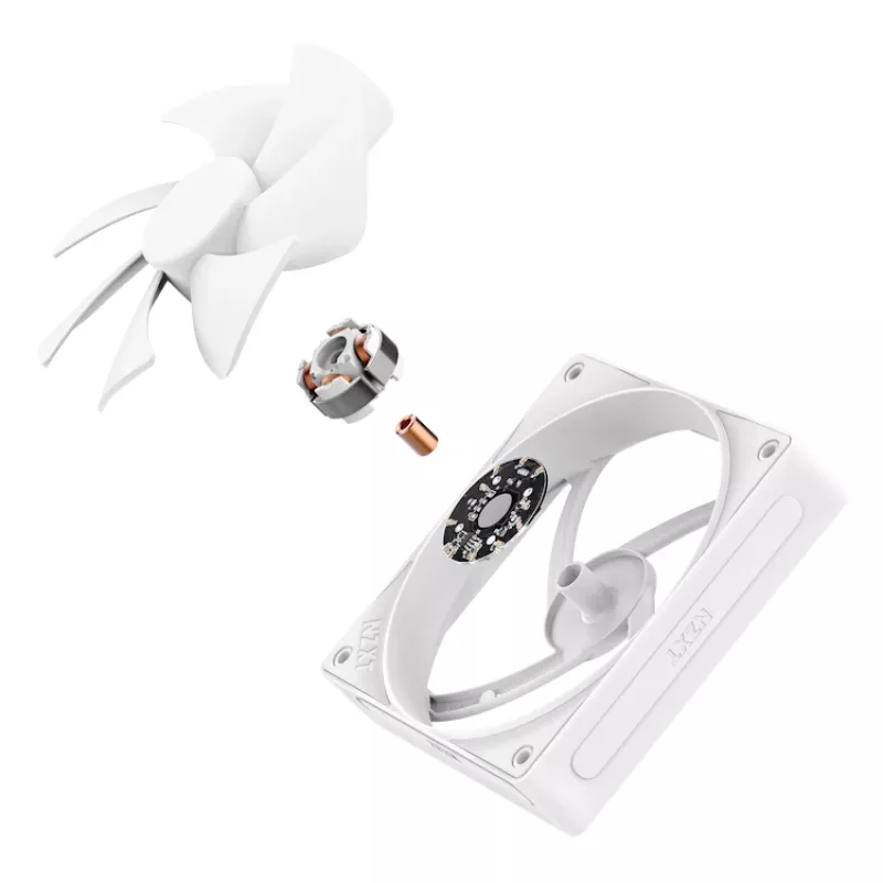 NZXT Aušinimo Ventiliatorius F120p 120mm Baltas