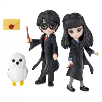 Wizarding World Magical Minis Harry Potter ir Cho Chang draugystės rinkinys su būtybe, žaislai vaikams nuo 5 metų