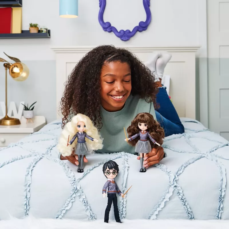 Lėlė Hermione Granger Spinmaster, 20,3 cm (8 colių), įvairiaspalvė, nuo 5 metų
