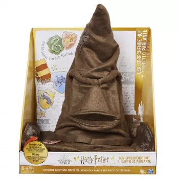 Wizarding World Harry Potter, Kalbanti Rūšiavimo Kepurė su 15 Frazių, Vaidmenų Žaidimui, Žaislas Vaikams nuo 5 Metų