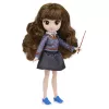 Wizarding World Harry Potter 8 colių Blizganti Hermiona Granger lėlė su 5 aksesuarais ir 2 apdarais, žaislai vaikams nuo 6 metų