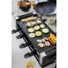 Unold 48730 raclette kepsninė 8 asmenims 1200 W Juoda, Nerūdijantis plienas