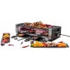 Unold 48730 raclette kepsninė 8 asmenims 1200 W Juoda, Nerūdijantis plienas