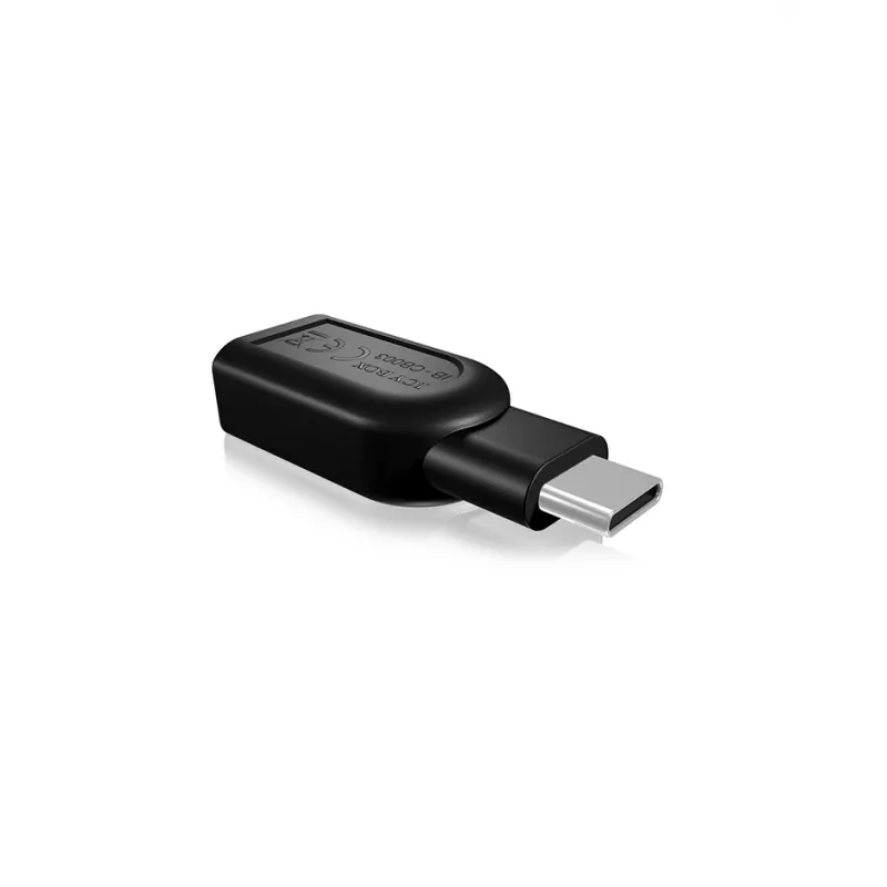 ICY BOX IB-CB003 USB 3.0 Type-C į USB 3.0 Type-A adapteris, juodas