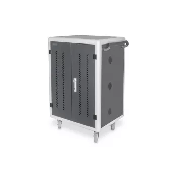 DIGITUS Įkrovimo spintelė 15,6 col. USB-C 30 įkrovimo vietų PDU ventiliatorius 1260 x 824 x 650 mm