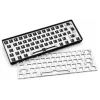 Mechaninė kompaktiška 60% klaviatūra Sharkoon SKILLER SGK50 S4 – laidinė USB, QWERTY vokiškas išdėstymas, RGB apšvietimas, 1,5 m laidas, juoda