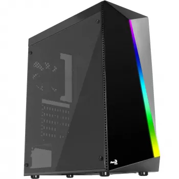 Aerocool Shard Midi bokštas juodas