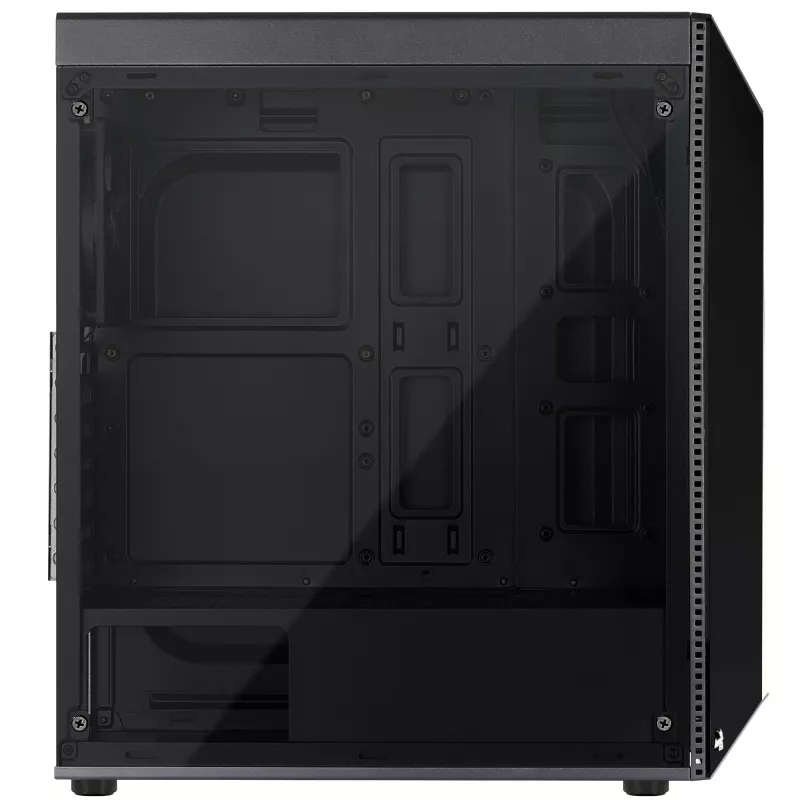 Aerocool Shard Midi bokštas juodas