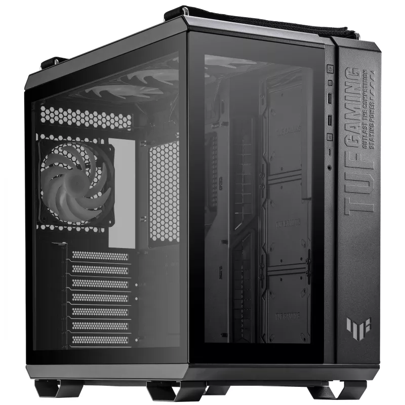 PC korpusas ASUS TUF Gaming GT502 PLUS Midi Tower Juodas