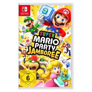 Nintendo Super Mario Party Jamboree, Nintendo Switch, Daugelio žaidėjų režimas, Įvertinimas E (Visiems), Fizinė laikmena