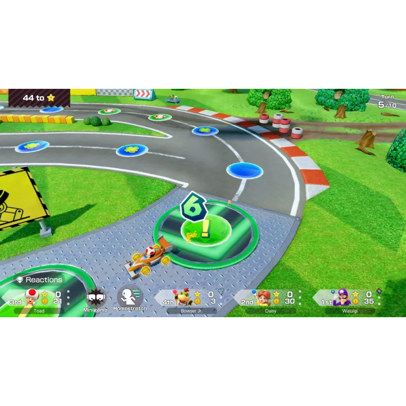 Nintendo Super Mario Party Jamboree, Nintendo Switch, Daugelio žaidėjų režimas, Įvertinimas E (Visiems), Fizinė laikmena