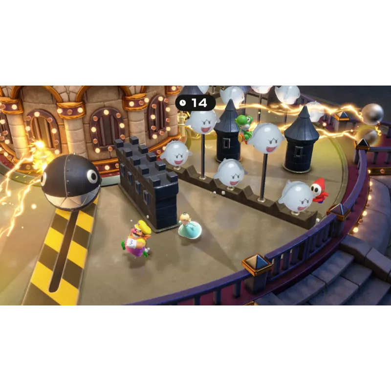 Nintendo Super Mario Party Jamboree, Nintendo Switch, Daugelio žaidėjų režimas, Įvertinimas E (Visiems), Fizinė laikmena