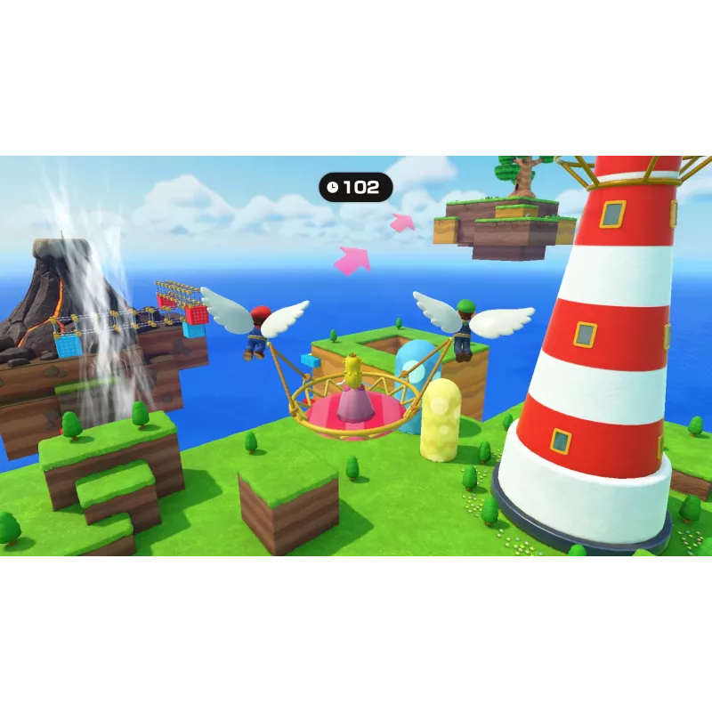 Nintendo Super Mario Party Jamboree, Nintendo Switch, Daugelio žaidėjų režimas, Įvertinimas E (Visiems), Fizinė laikmena