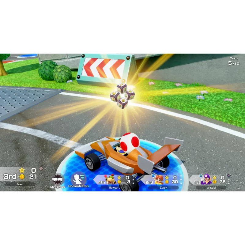 Nintendo Super Mario Party Jamboree, Nintendo Switch, Daugelio žaidėjų režimas, Įvertinimas E (Visiems), Fizinė laikmena