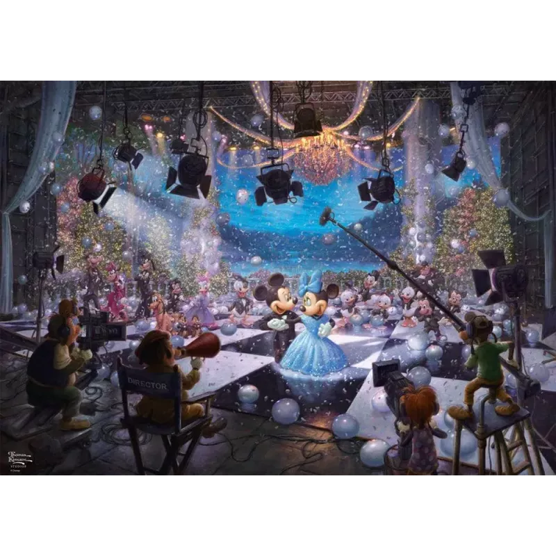 Dėlionė Schmidt Spiele Disney 100th Celebration 1000 dalių Animaciniai filmukai