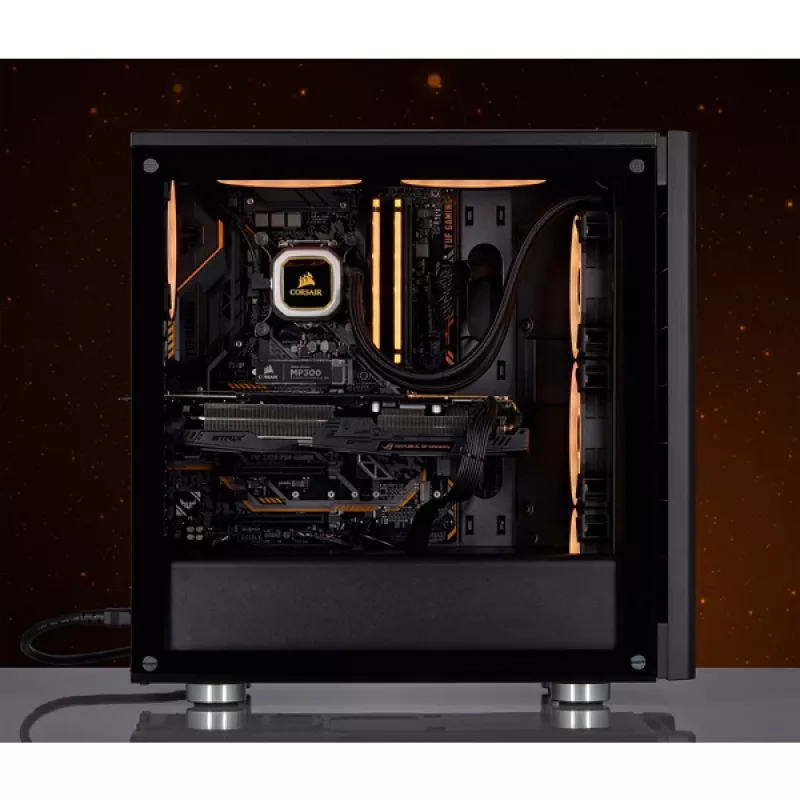 CORSAIR atmintis 16GB DDR4 3200MHz 2x8GB C16 - juoda (atidaryta pakuotė)