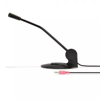 Lindy stalinis mikrofonas su 3,5 mm jungtimi, konferencinis, 54 dB, 30–10000 Hz, 0,5 %, 2200 Ω, vienakryptis