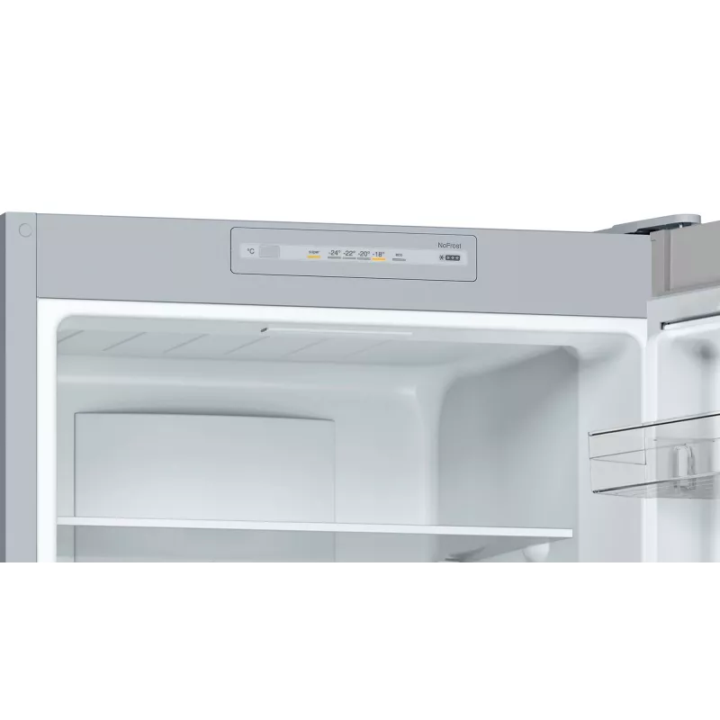 Bosch Serie 2 KGN33NLEB šaldytuvas-šaldiklis Laisvai pastatomas 282 L Nerūdijantis plienas