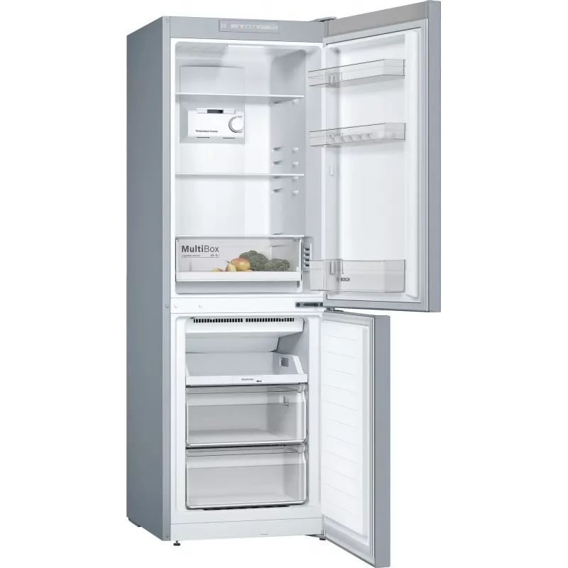 Bosch Serie 2 KGN33NLEB šaldytuvas-šaldiklis Laisvai pastatomas 282 L Nerūdijantis plienas
