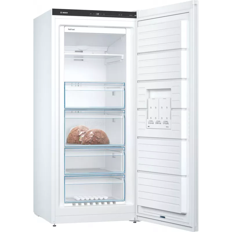 Šaldiklis Bosch Serie 6 GSN51DWDP, stovimas, 290 L, baltas