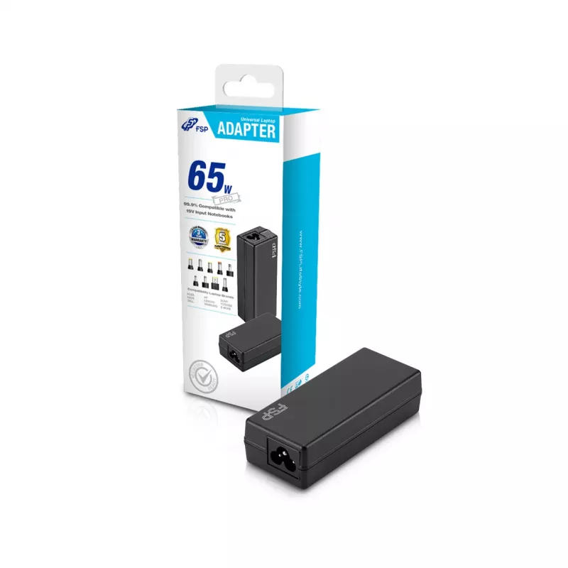 FSP NB PRO 65 adapter PD, 65 W, 18-20 V, 3,42 A