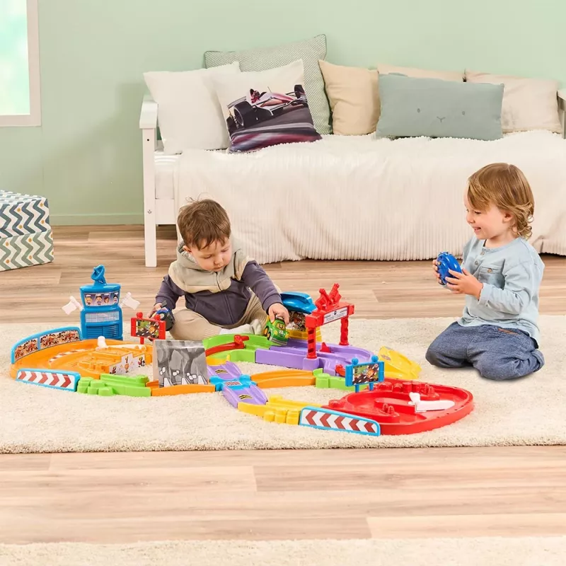 VTech Tut Tut Baby Flitzer 570004 – interaktyvus lenktynių takelis mašinėlėms