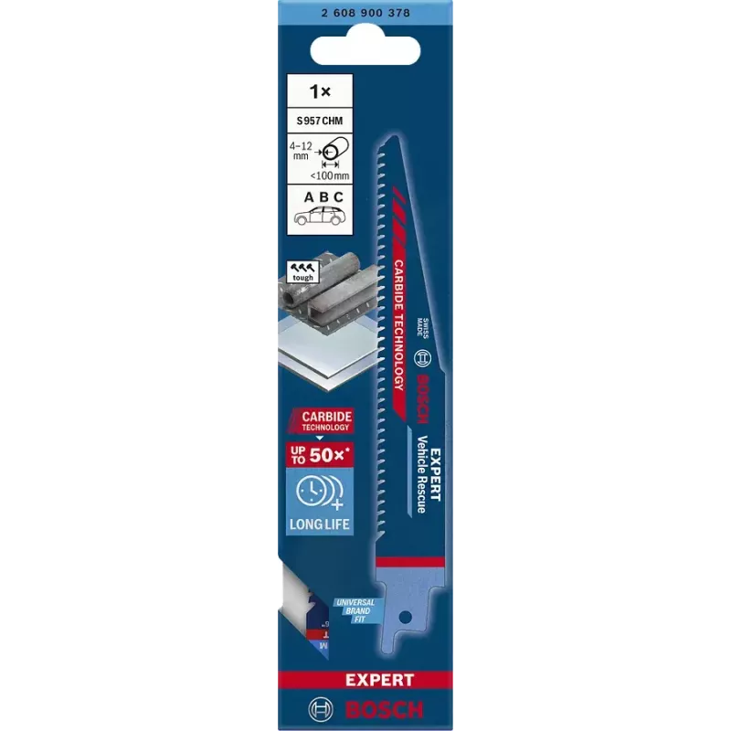 Bosch 2 608 900 378 pjūklo geležtė pjovimui automobiliuose, HCS, 1 vnt.