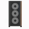 Mini bokštinis kompiuterio korpusas Aerocool D301A Black Wood su ATX maitinimo šaltiniu