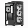 Aerocool D502A Midi Tower korpusas juodas
