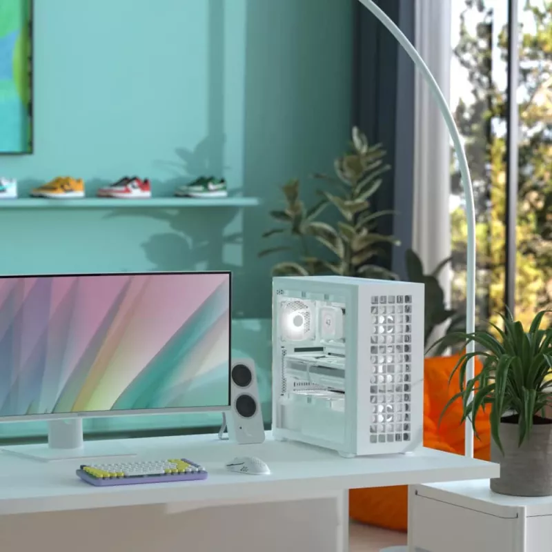 Aerocool D502A Midi Tower korpusas juodas