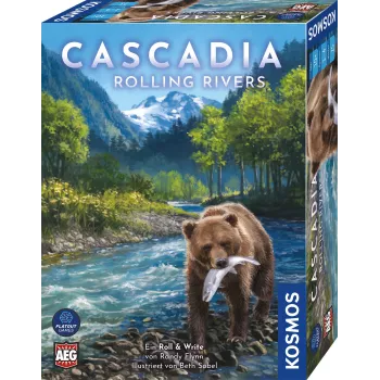 Kosmos Cascadia Rolling Rivers stalo žaidimas strateginis 30 min