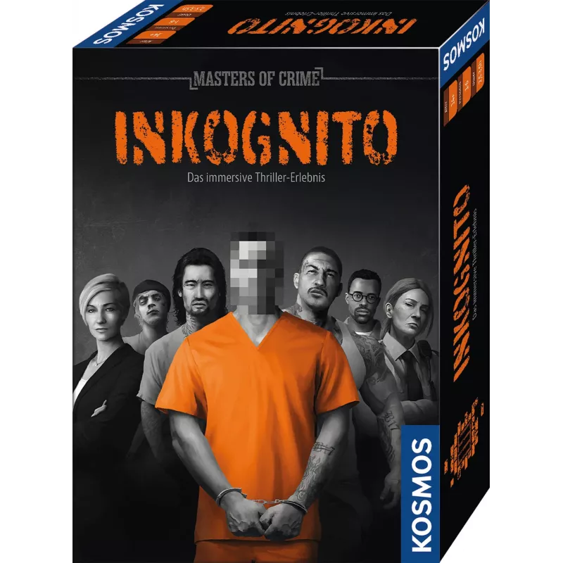 Kosmos Masters of Crime - Inkognito stalo žaidimas Detektyvas