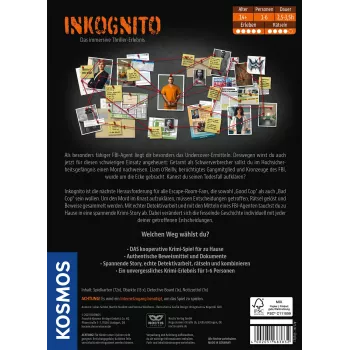Kosmos Masters of Crime - Inkognito stalo žaidimas Detektyvas