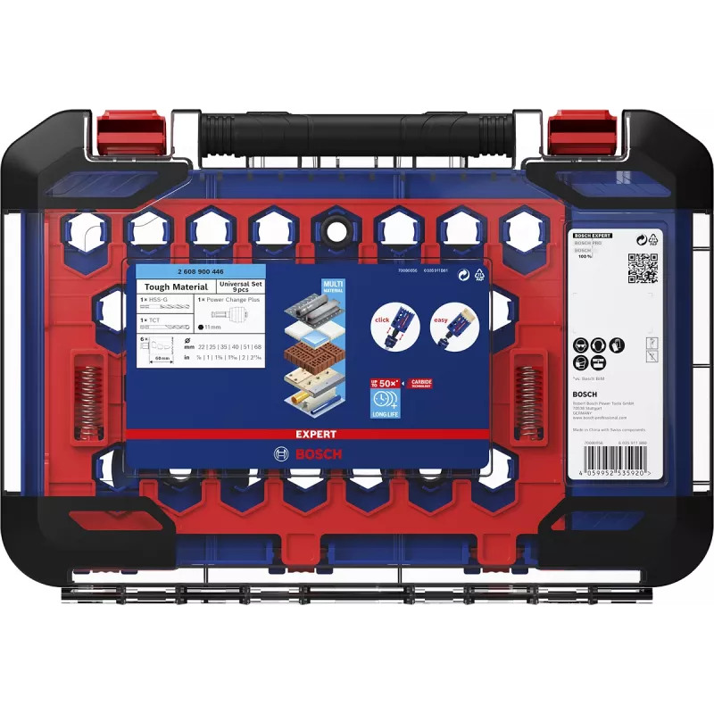 Bosch 2 608 900 447 pjūklo antgalis skylėms pjauti 11 vnt.