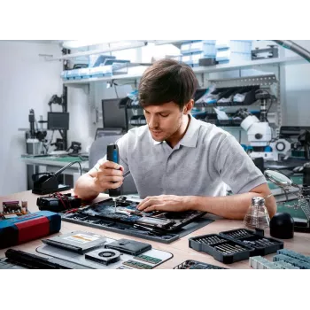 Bosch GO Professional atsuktuvas, 396 RPM, 320 g, juodas, mėlynas