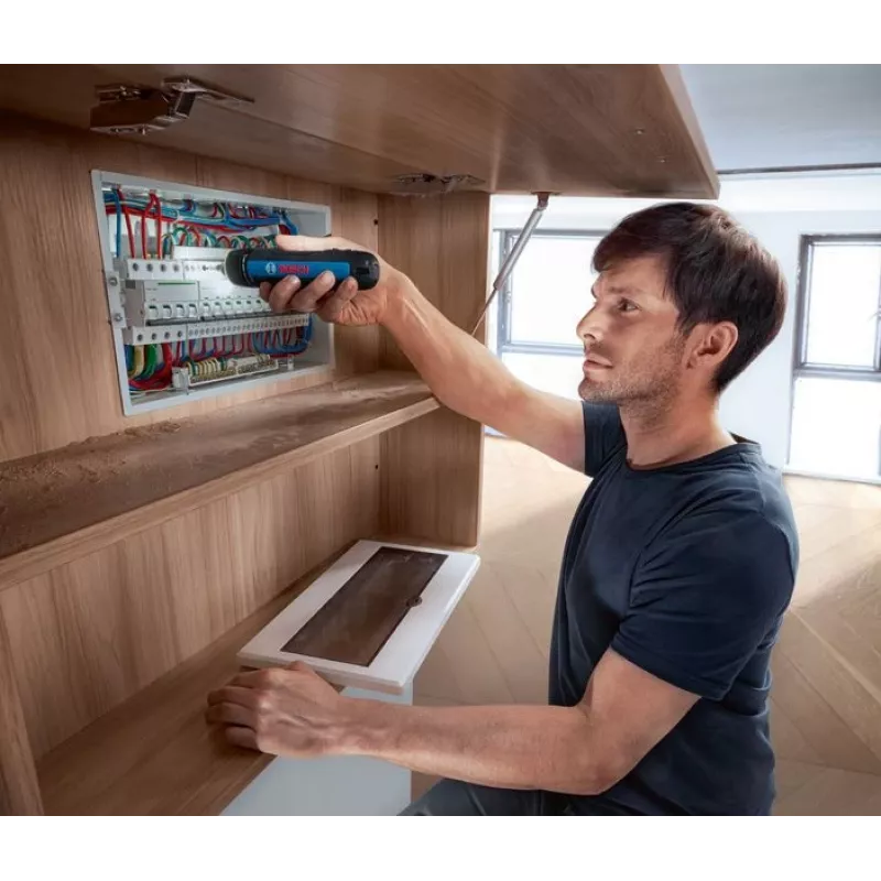 Bosch GO Professional atsuktuvas, 396 RPM, 320 g, juodas, mėlynas