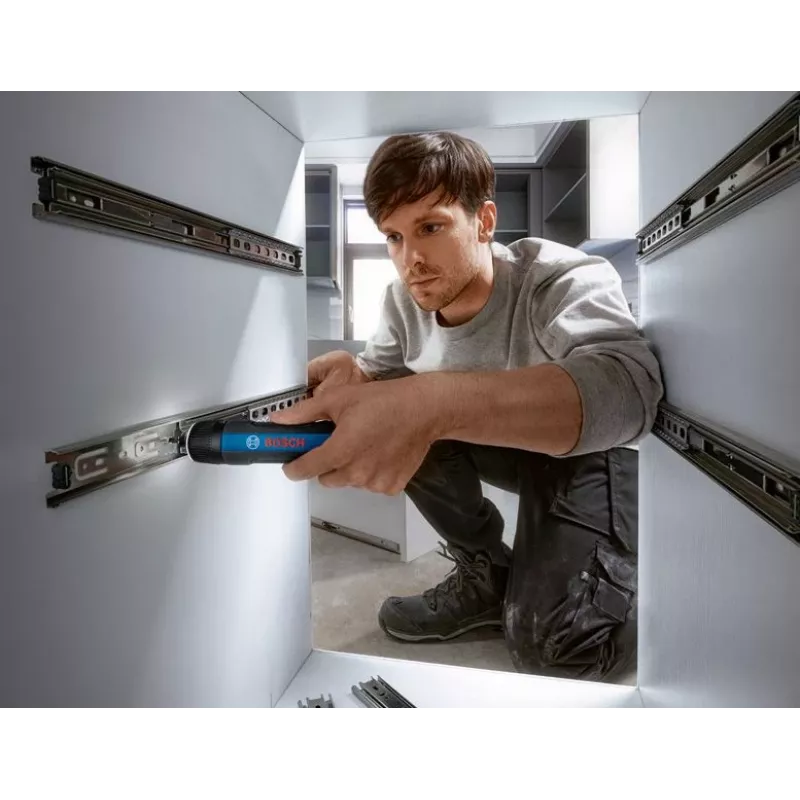 Bosch GO Professional atsuktuvas, 396 RPM, 320 g, juodas, mėlynas