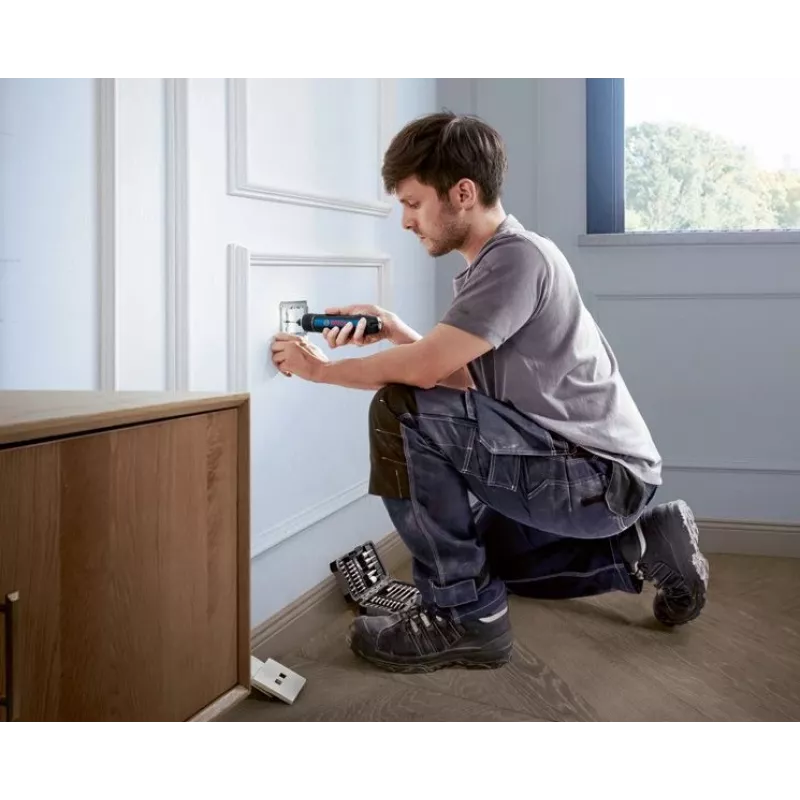 Bosch GO Professional atsuktuvas, 396 RPM, 320 g, juodas, mėlynas