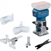 Bosch GLF 18V-8 frezė be šepetėlių, juoda, mėlyna, 30000 aps./min.