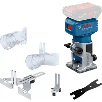 Bosch GLF 18V-8 frezė be šepetėlių, juoda, mėlyna, 30000 aps./min.
