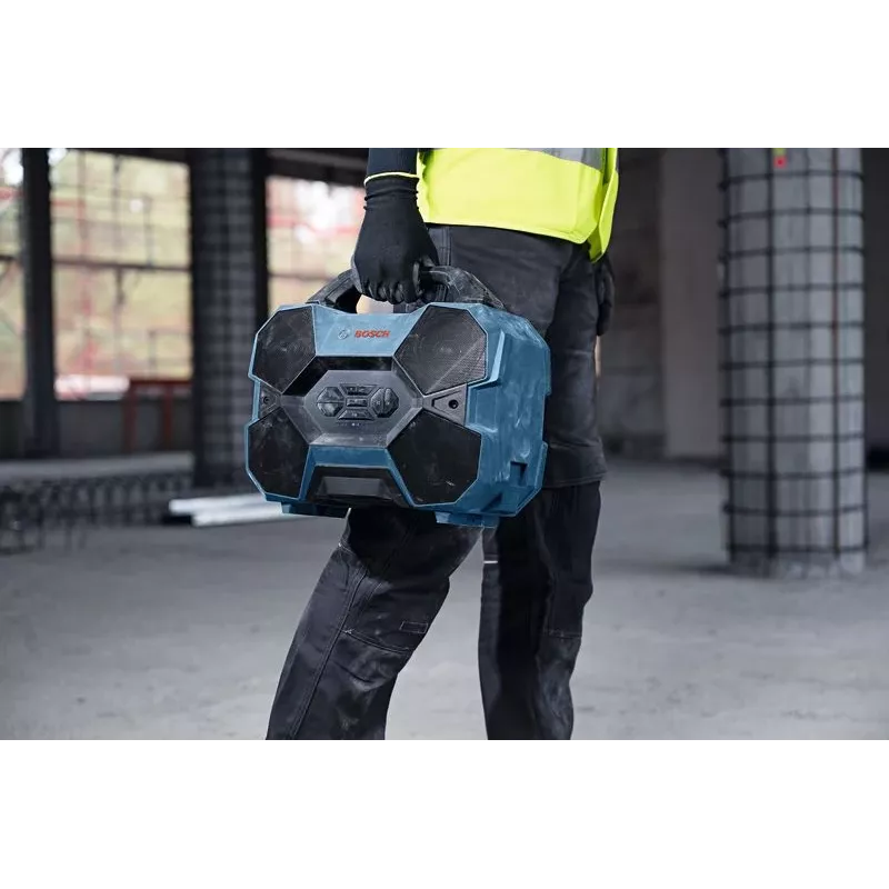 Belaidė garsiakalbių sistema Bosch GPB 18V-6 C Professional mėlyna 24 W