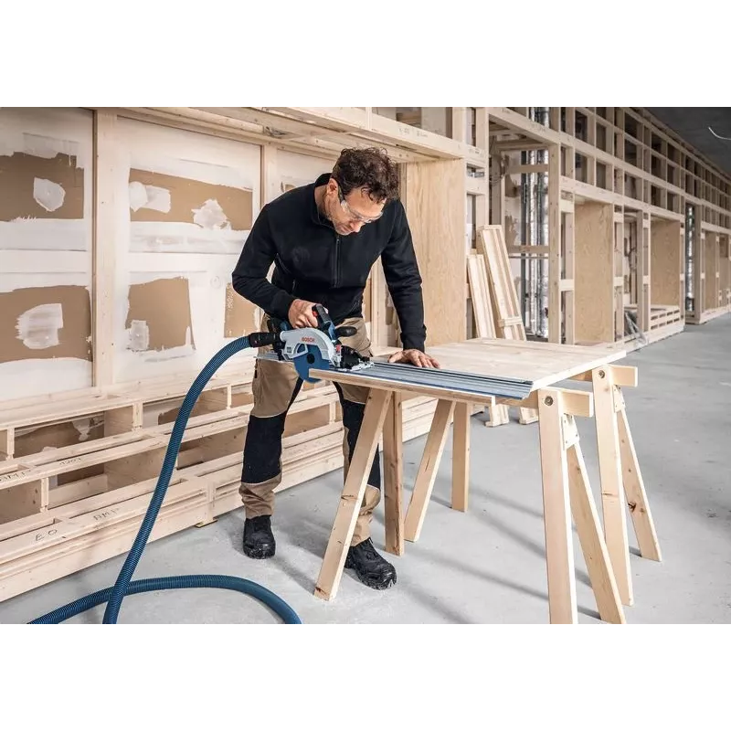 Bosch GKS 18V-57-2 GX 16,5 cm juoda, mėlyna 5000 RPM belaidis diskinis pjūklas