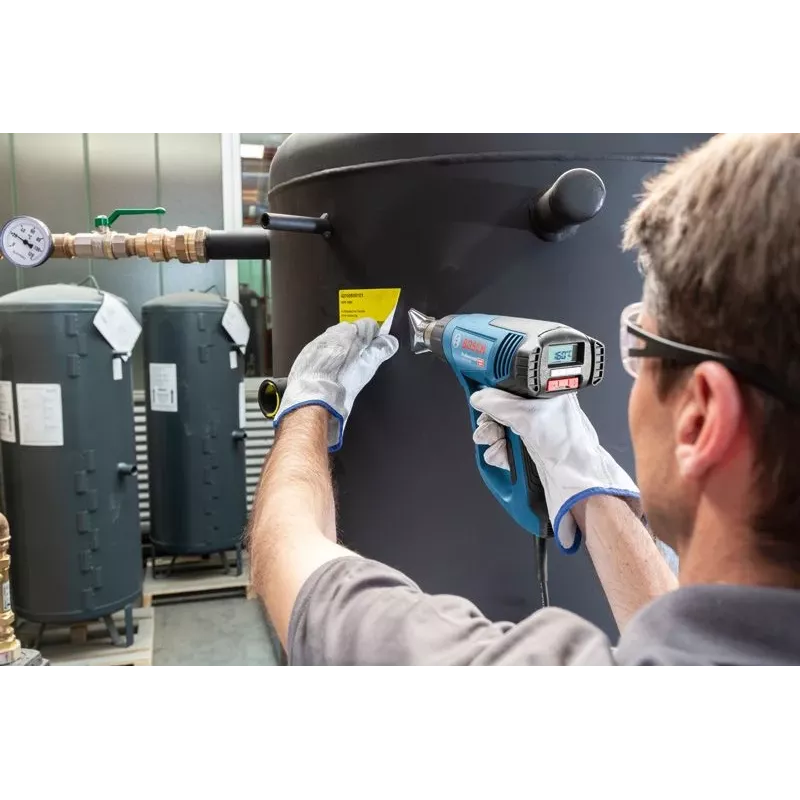 Bosch GHG 23-66 Professional Karšto oro pistoletas 500 l/min 650 °C 2300 W Mėlynas