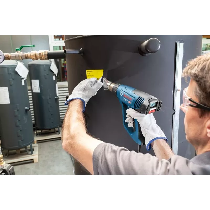 Bosch GHG 23-66 Professional Karšto oro pistoletas 500 l/min 650 °C 2300 W Mėlynas