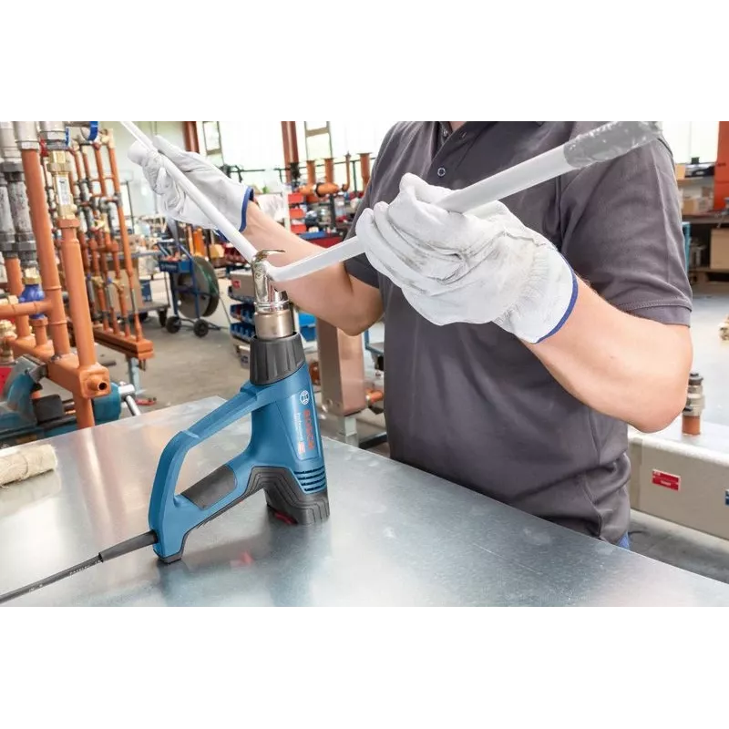 Bosch GHG 23-66 Professional Karšto oro pistoletas 500 l/min 650 °C 2300 W Mėlynas
