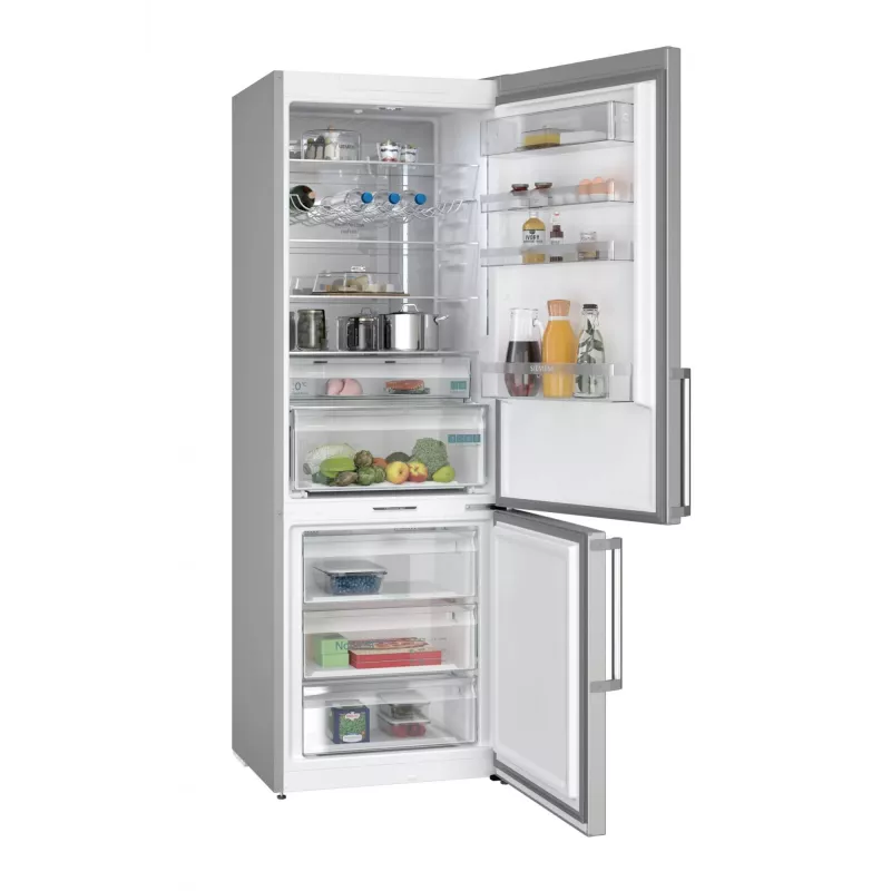Šaldytuvas su šaldikliu Siemens iQ500 KG49NAICT, 440 L, nerūdijantis plienas