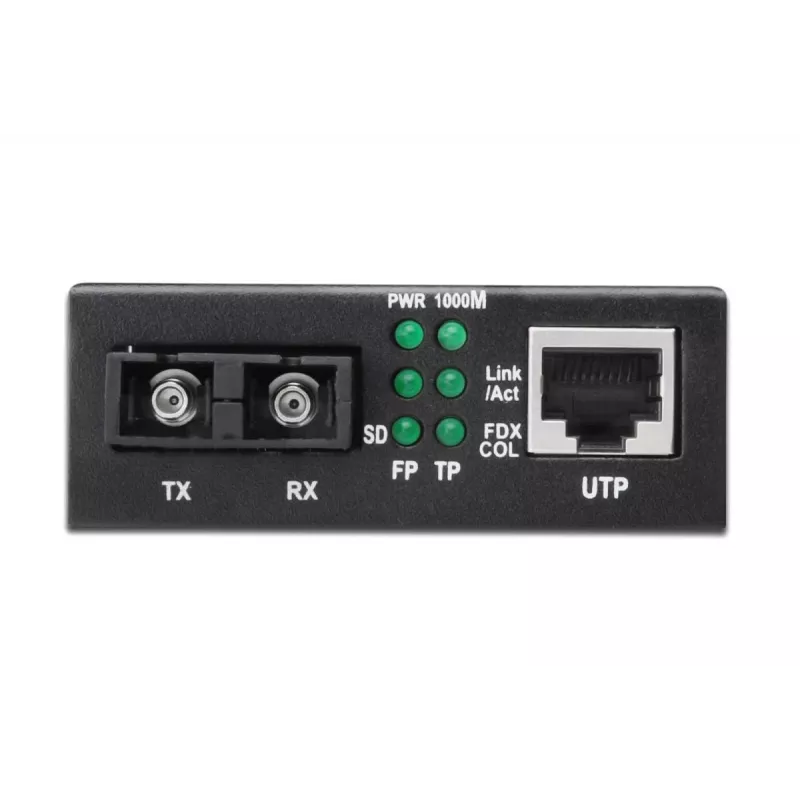 DIGITUS Professional Gigabit Media Converteris, RJ45 / SC (DN-82121-1)