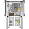 Bosch Serie 6 KFI96APEA šaldytuvas su šaldikliu side-by-side 574 L šlifuotas plienas